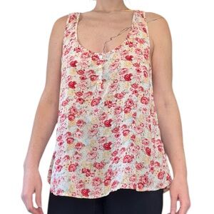 Colorful Floral Tank Top